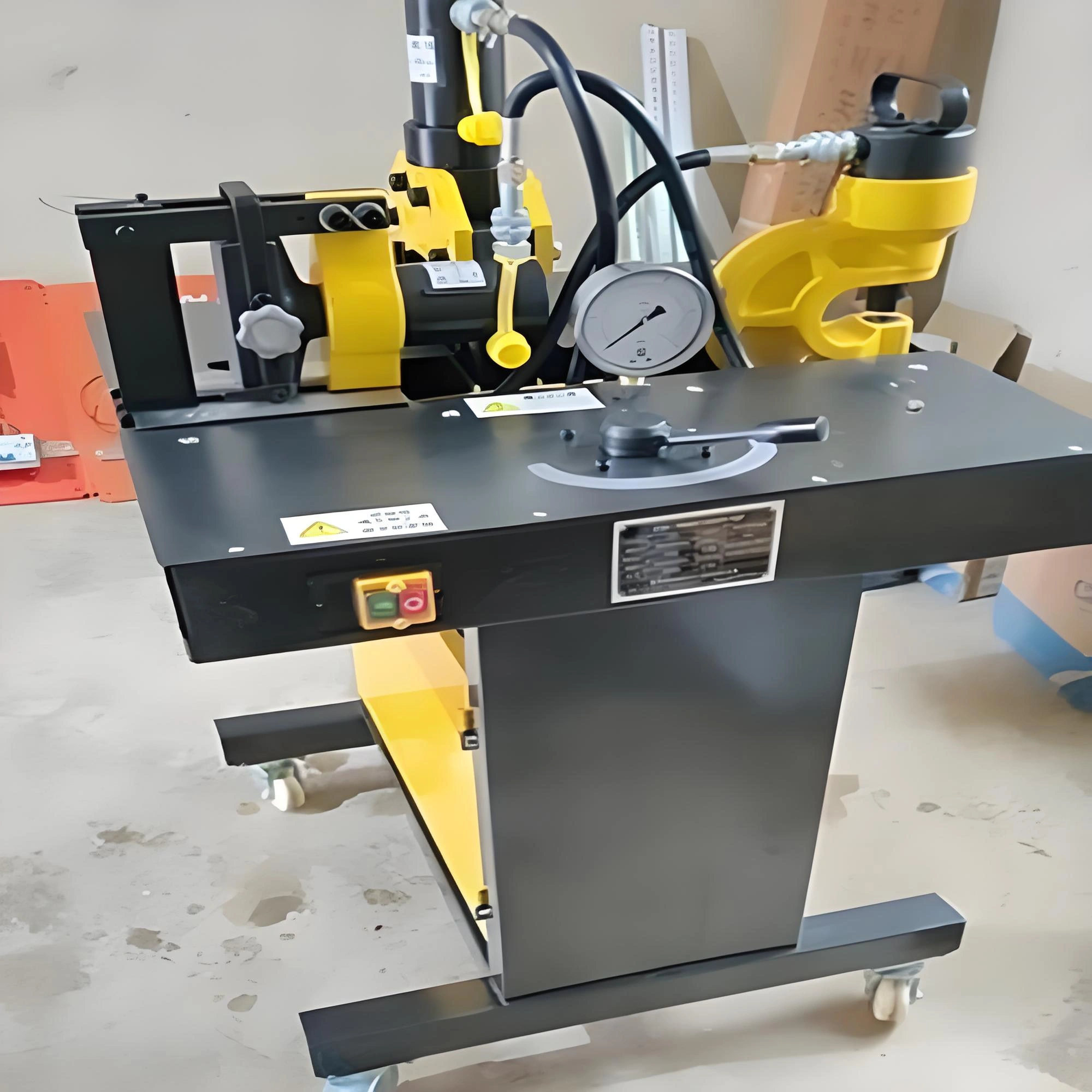 DHY-200 Manual de instrucciones de la máquina portátil para el procesamiento de barras colectoras de cobre